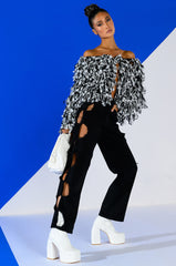 WHITLEY CUT OUT RELAXED FIT JEANS